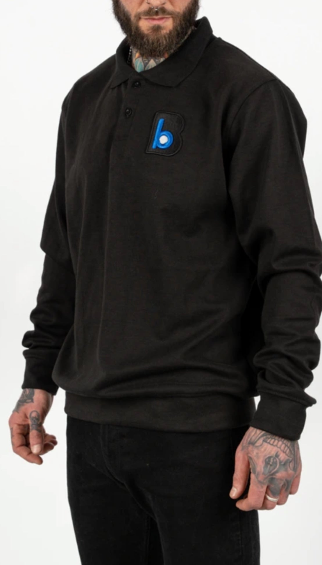 Logo Polo Sweater