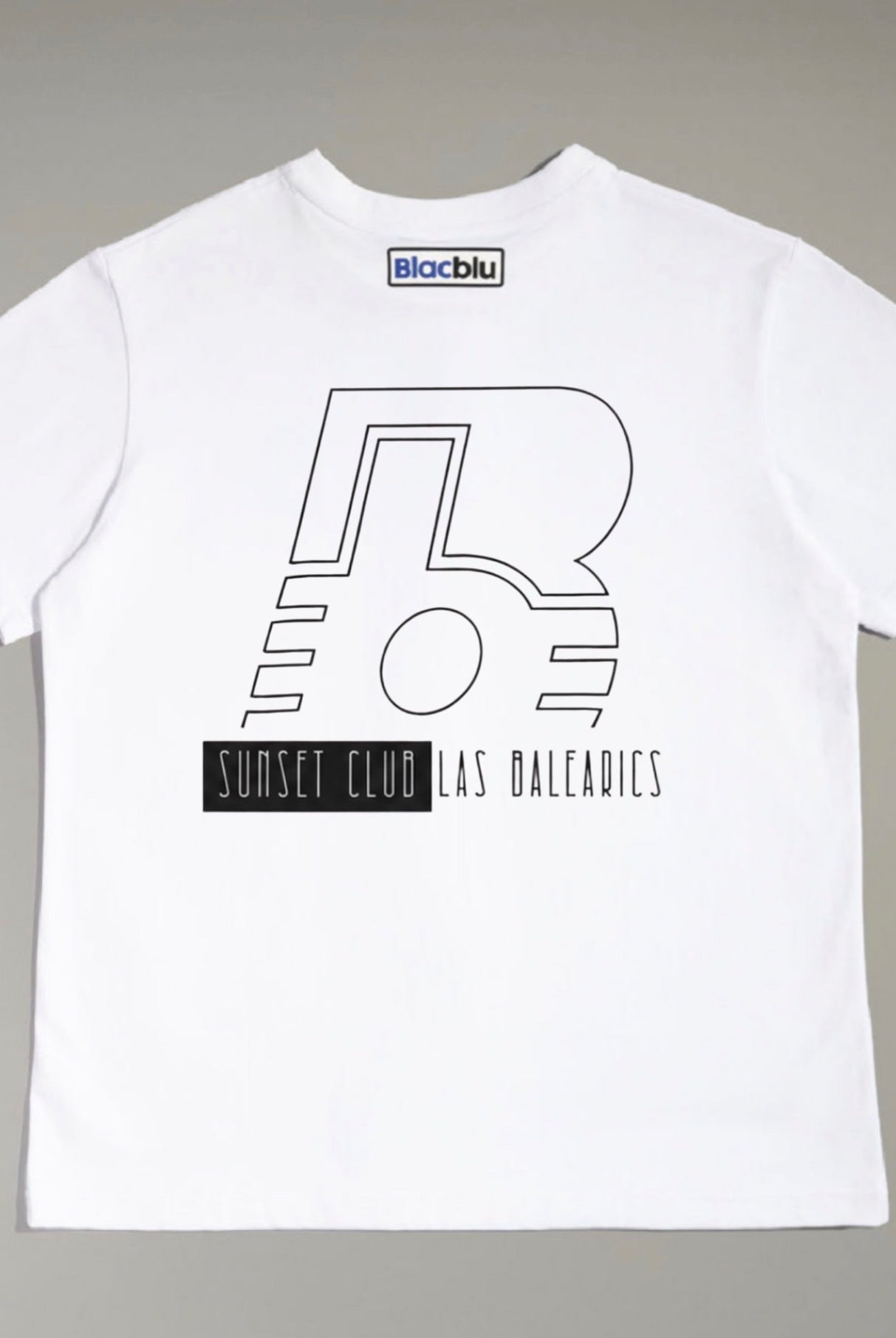 Sunset Club Tee white