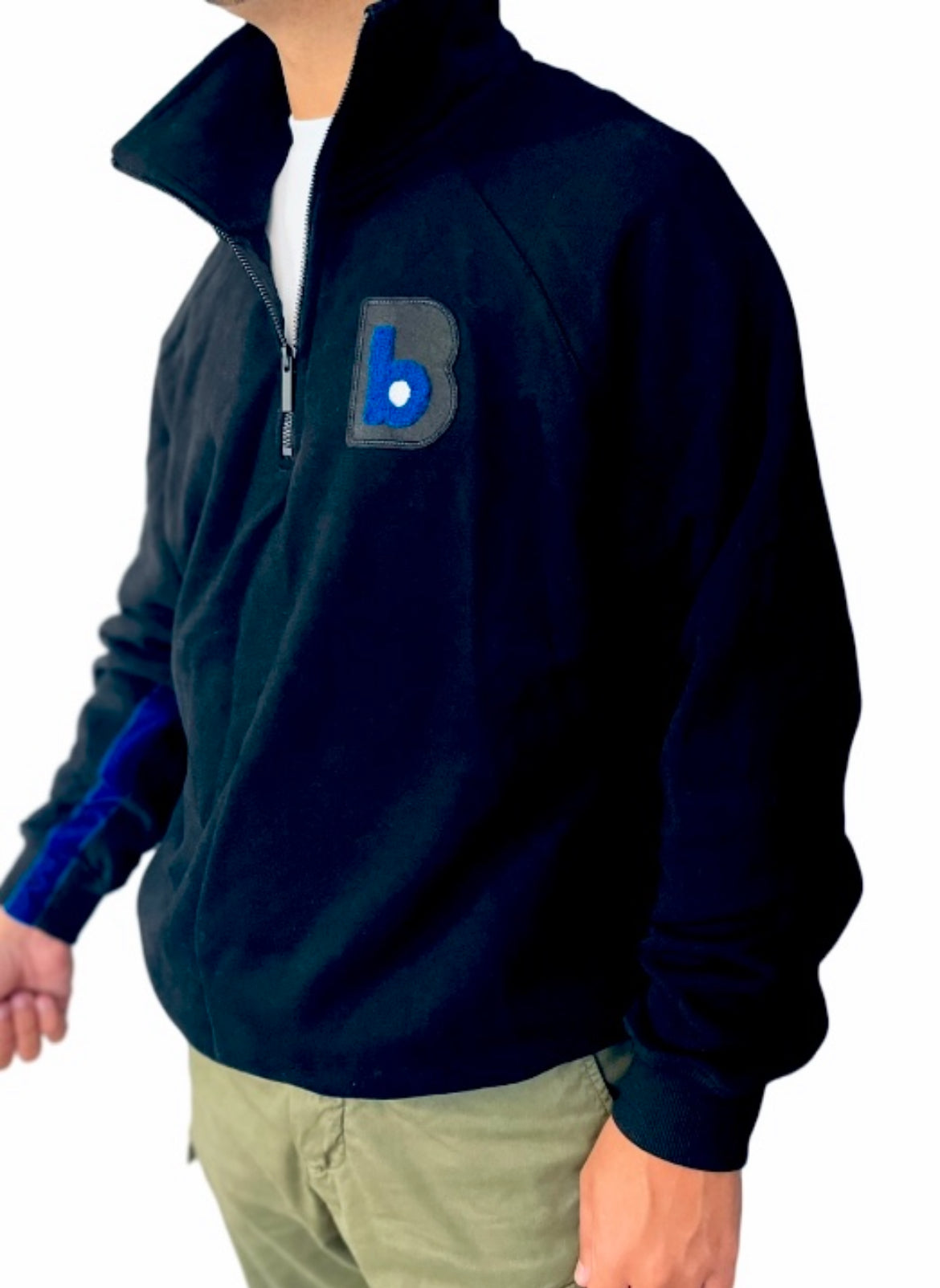 blacblu quarter zip sweater