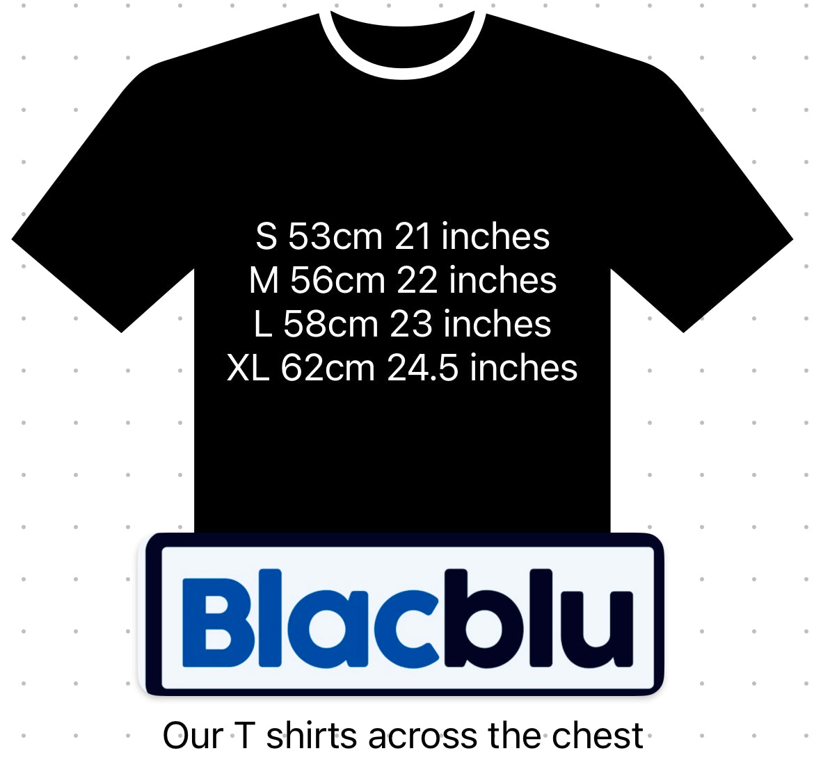 blacblu 2B t shirt white