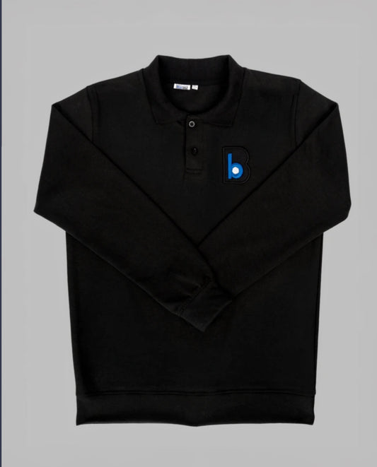 Logo Polo Sweater