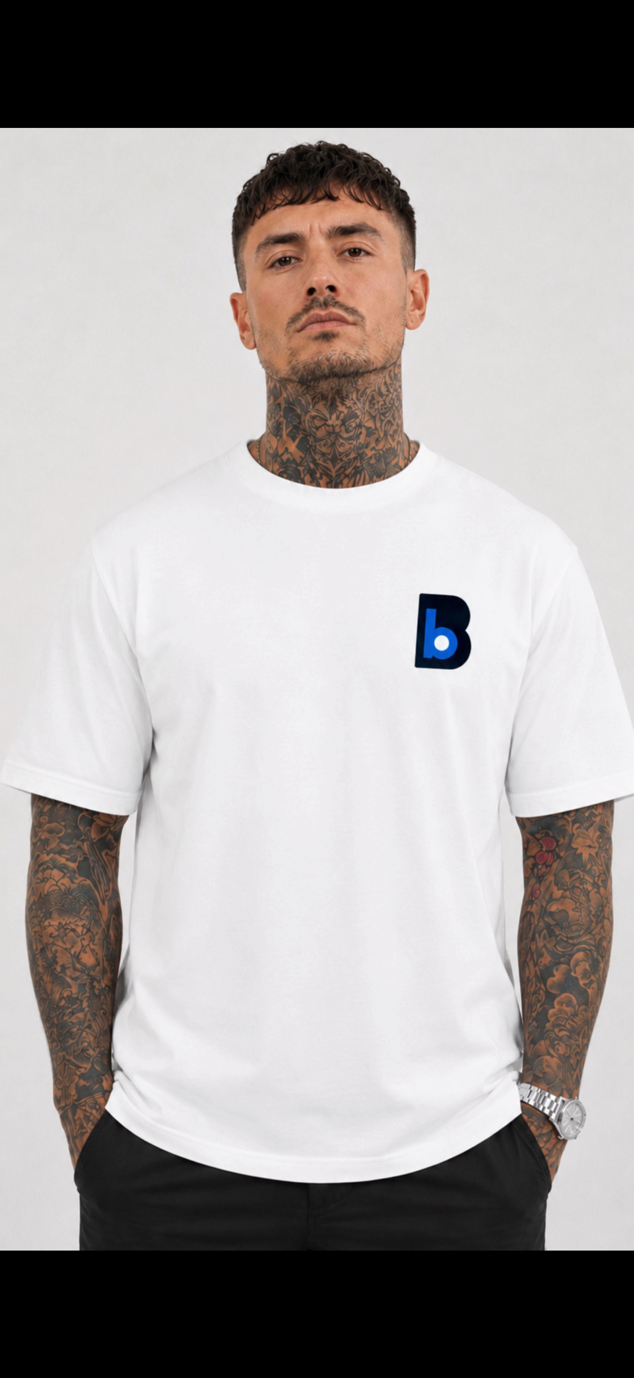 Sunset Club Tee white